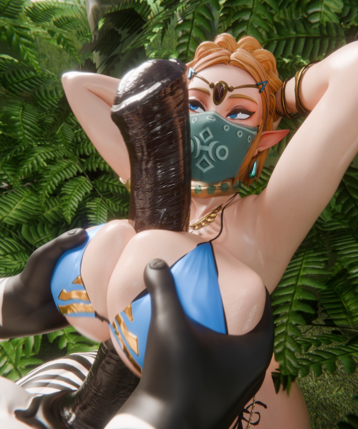 Princesa enmascarada 4k60fps por rekin3d [sin wm]