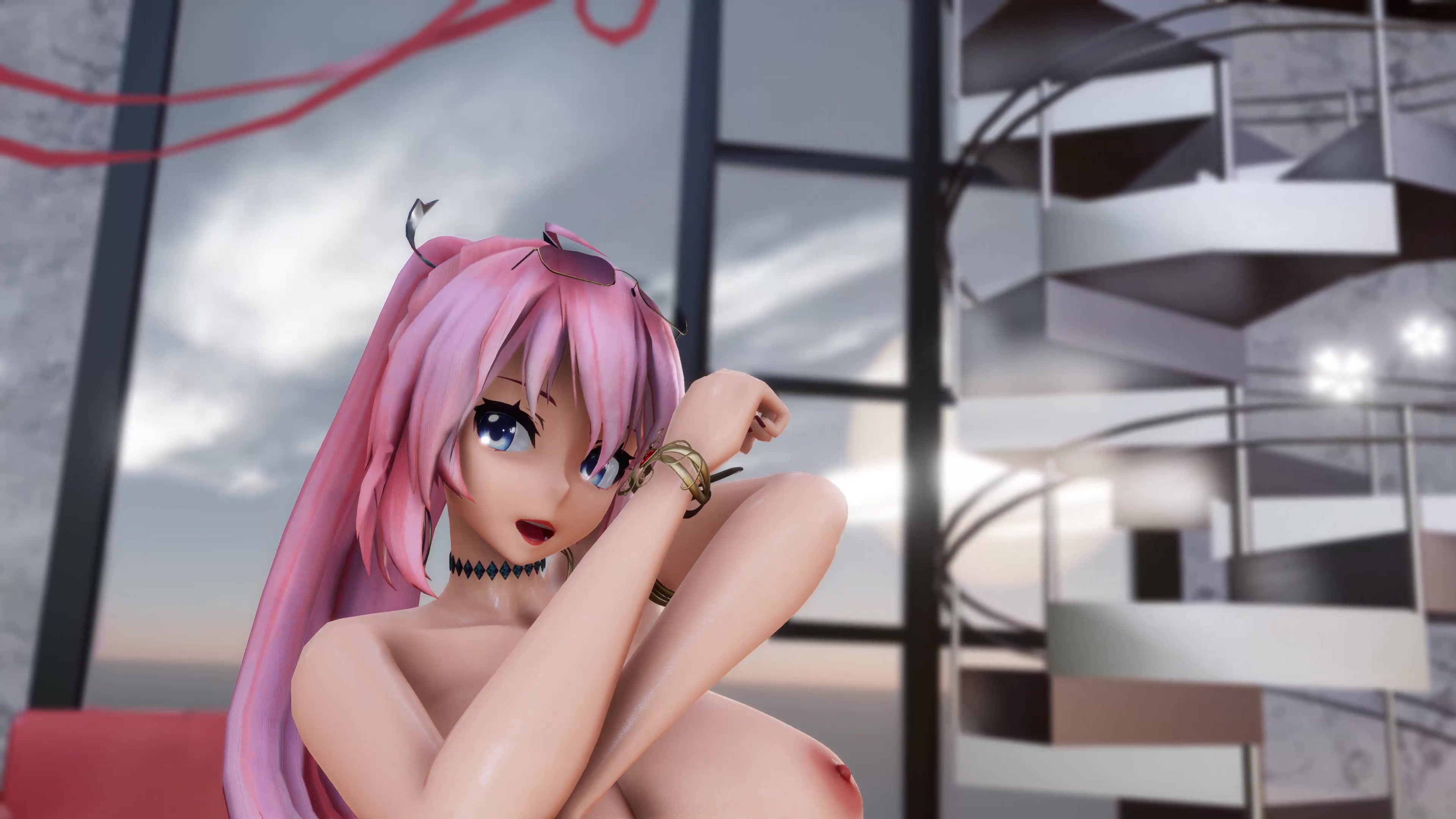 лука обнажённая футанари с тентаклями эччи