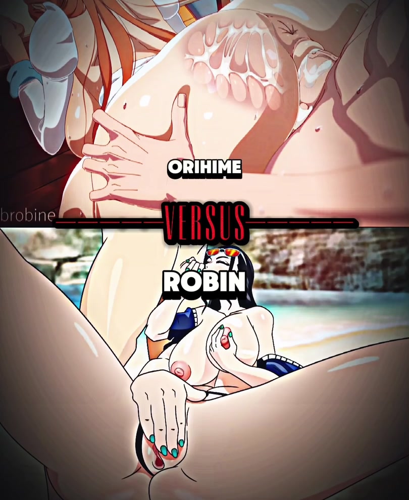 织姬对罗宾：触手扶她女学生色色对决