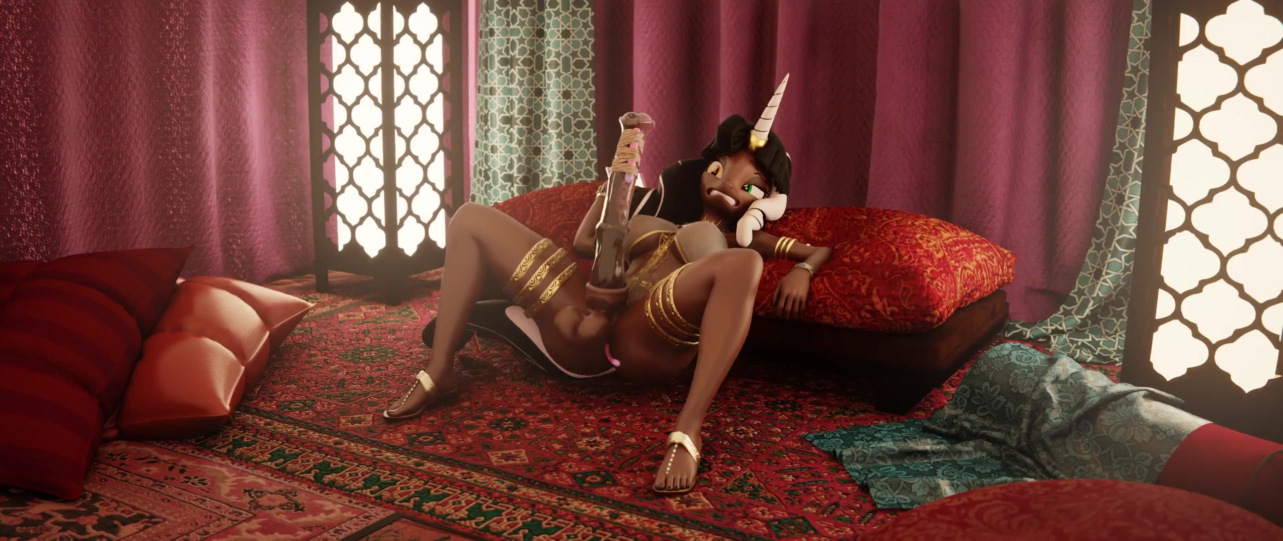 Aishas unanständiges vibratorspiel