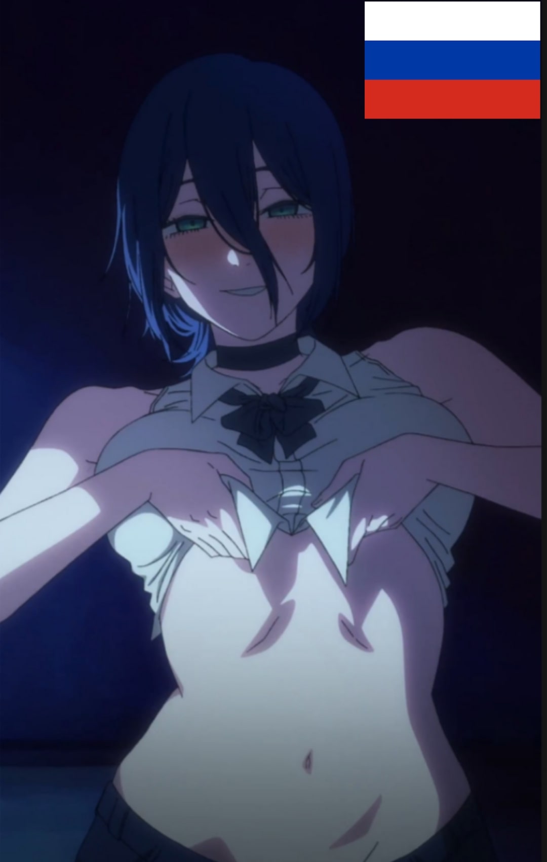 дэнджи учится у резе: рус. саб фута-щупальца эччи