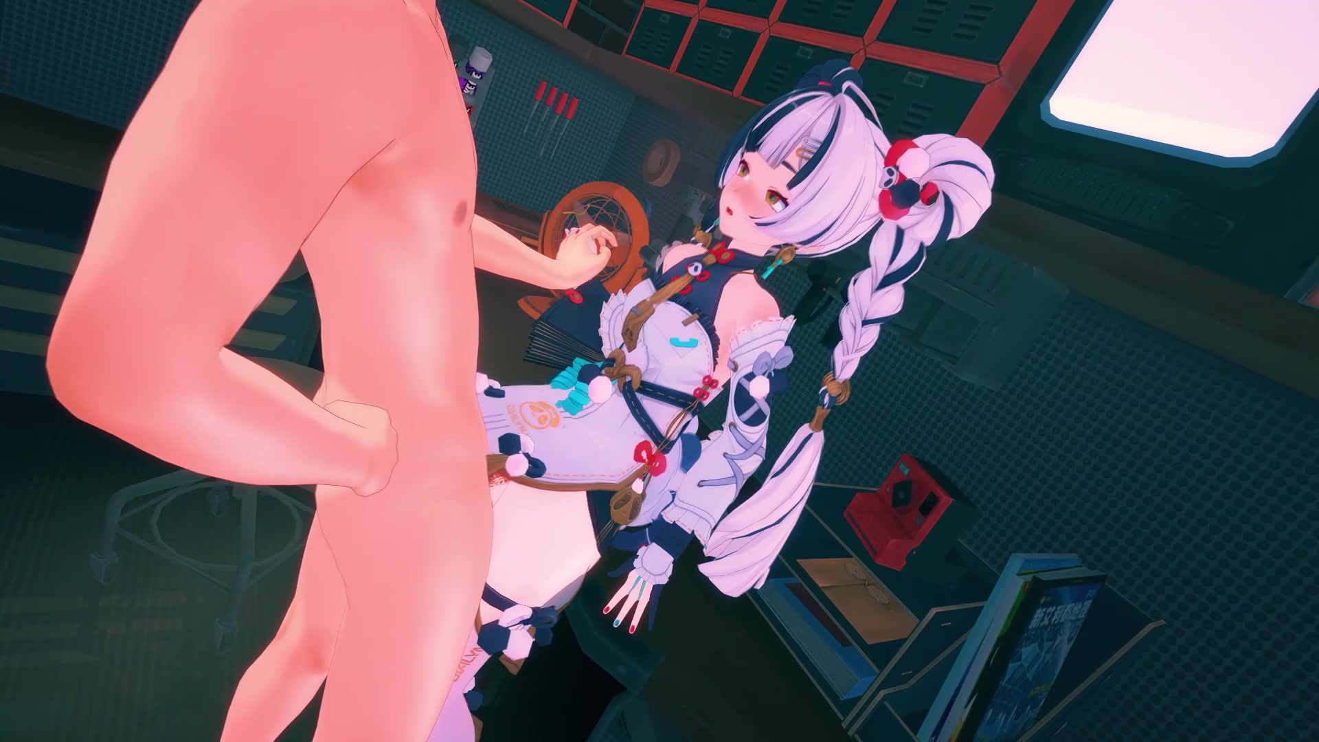 Taller dialyn zzz: tentáculo futanari colegiala sexy