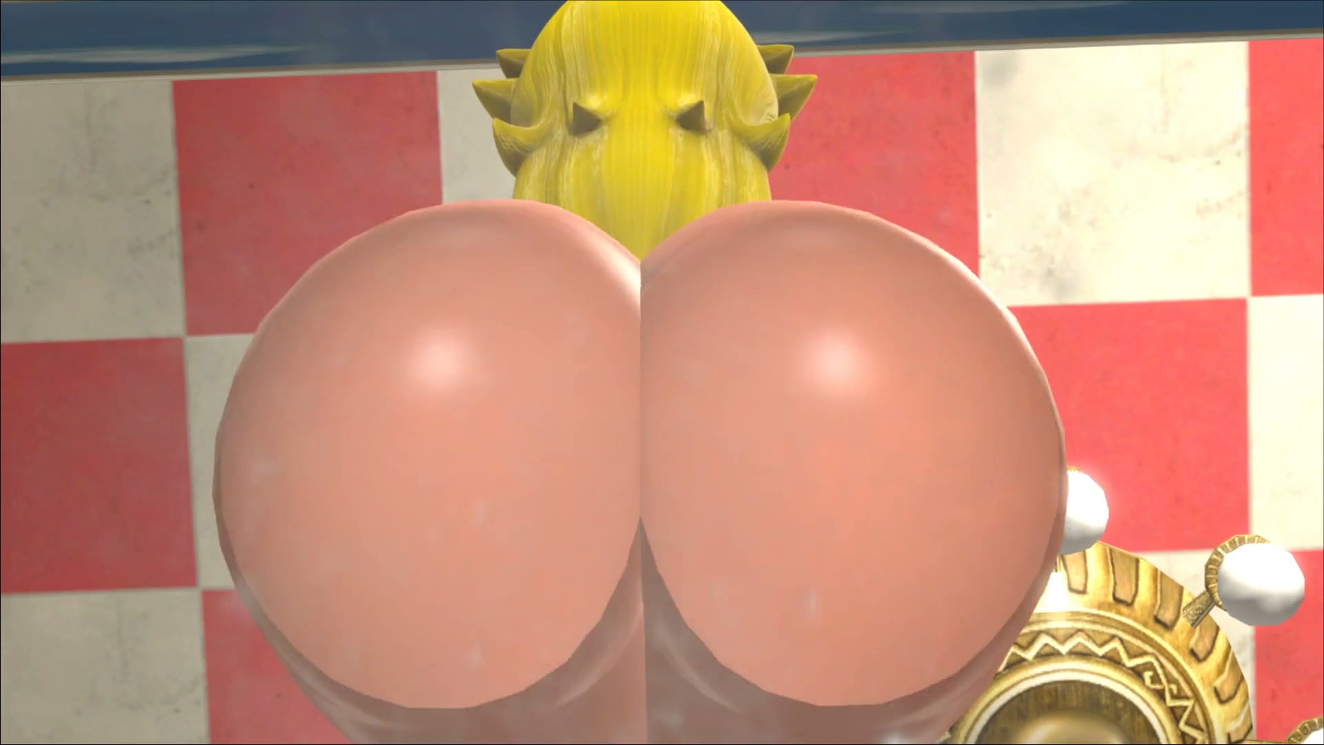 капризная персиковая школьница с тентаклями фута эччи