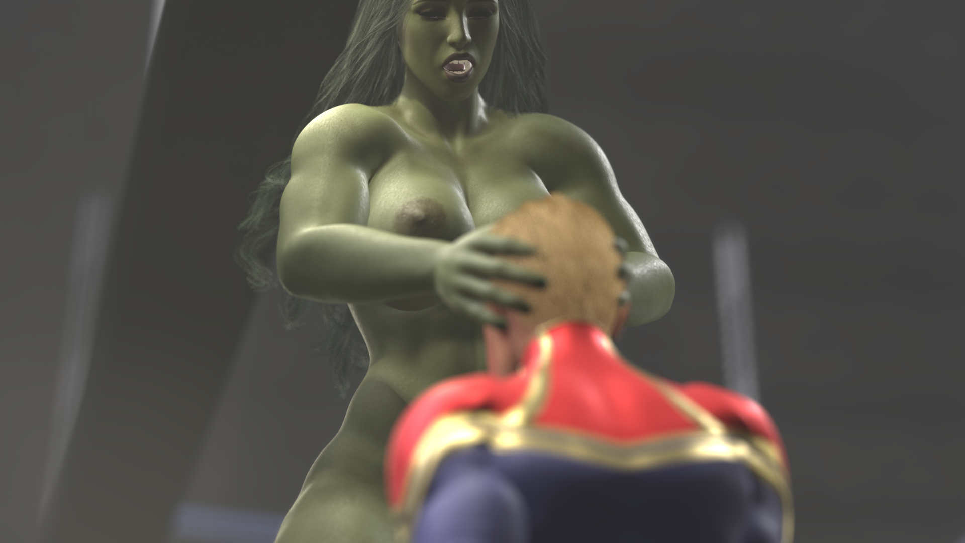 シーハルクvsキャプテン・マーベル：クイック