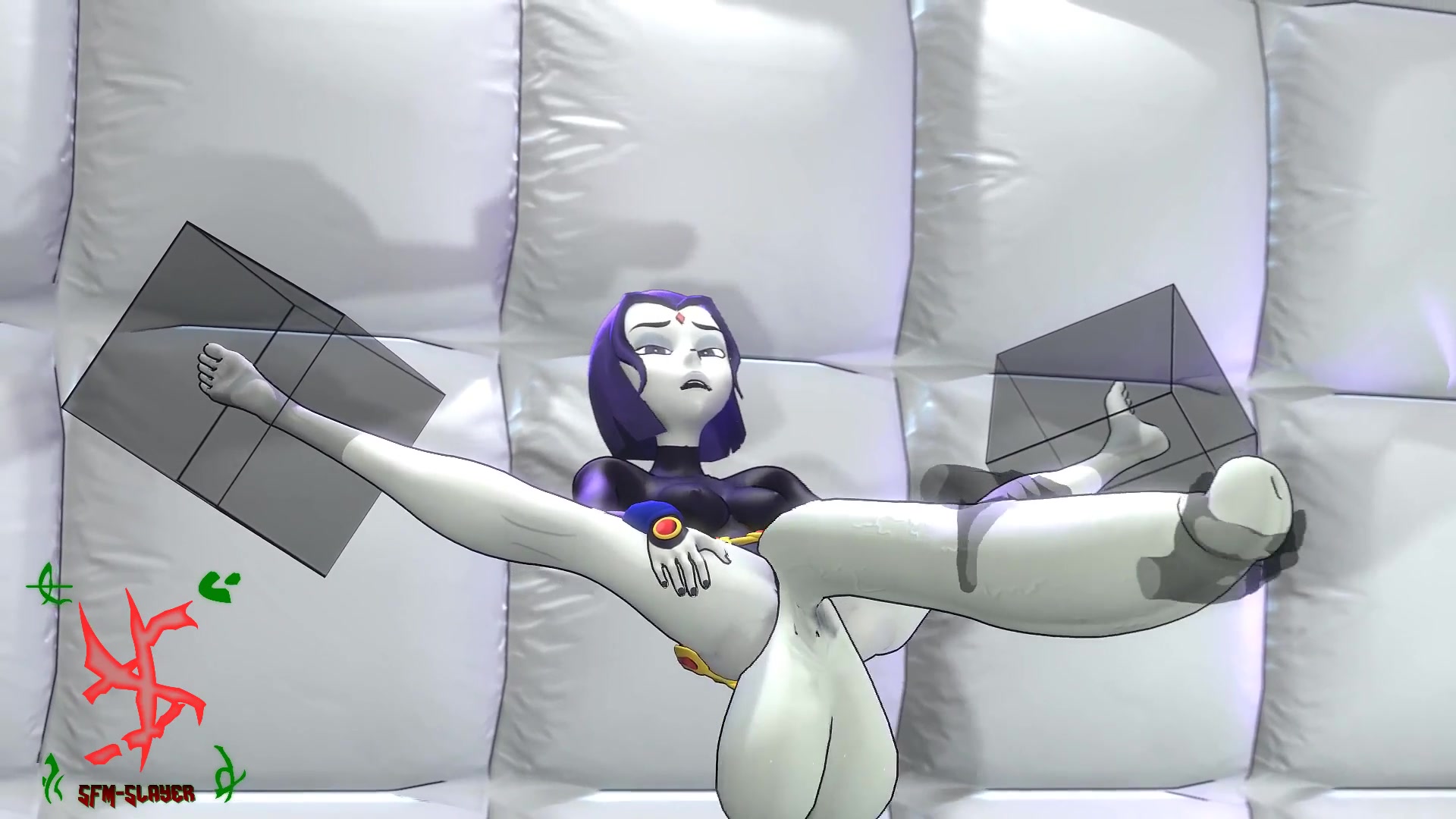 рейвен дрочит фута тентакли эччи