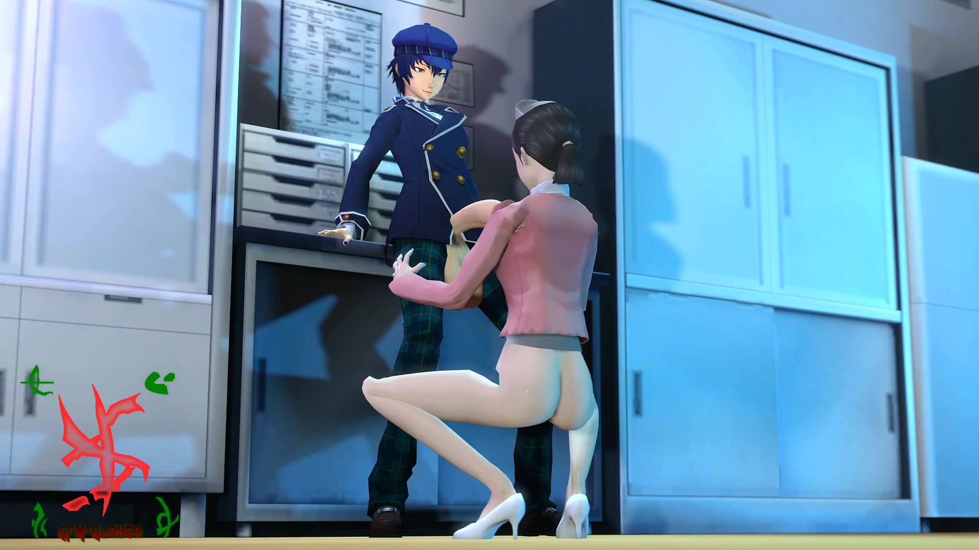 Naoto shirogane x sayoko ureha futanari tentáculos eróticos