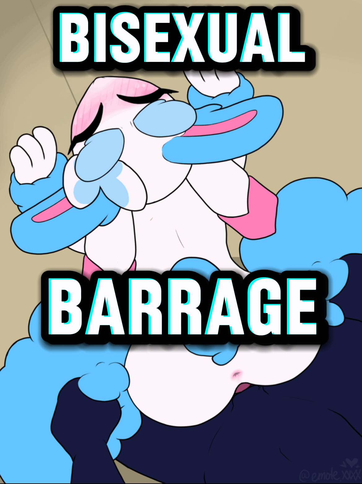 бисексуальный залп pmv