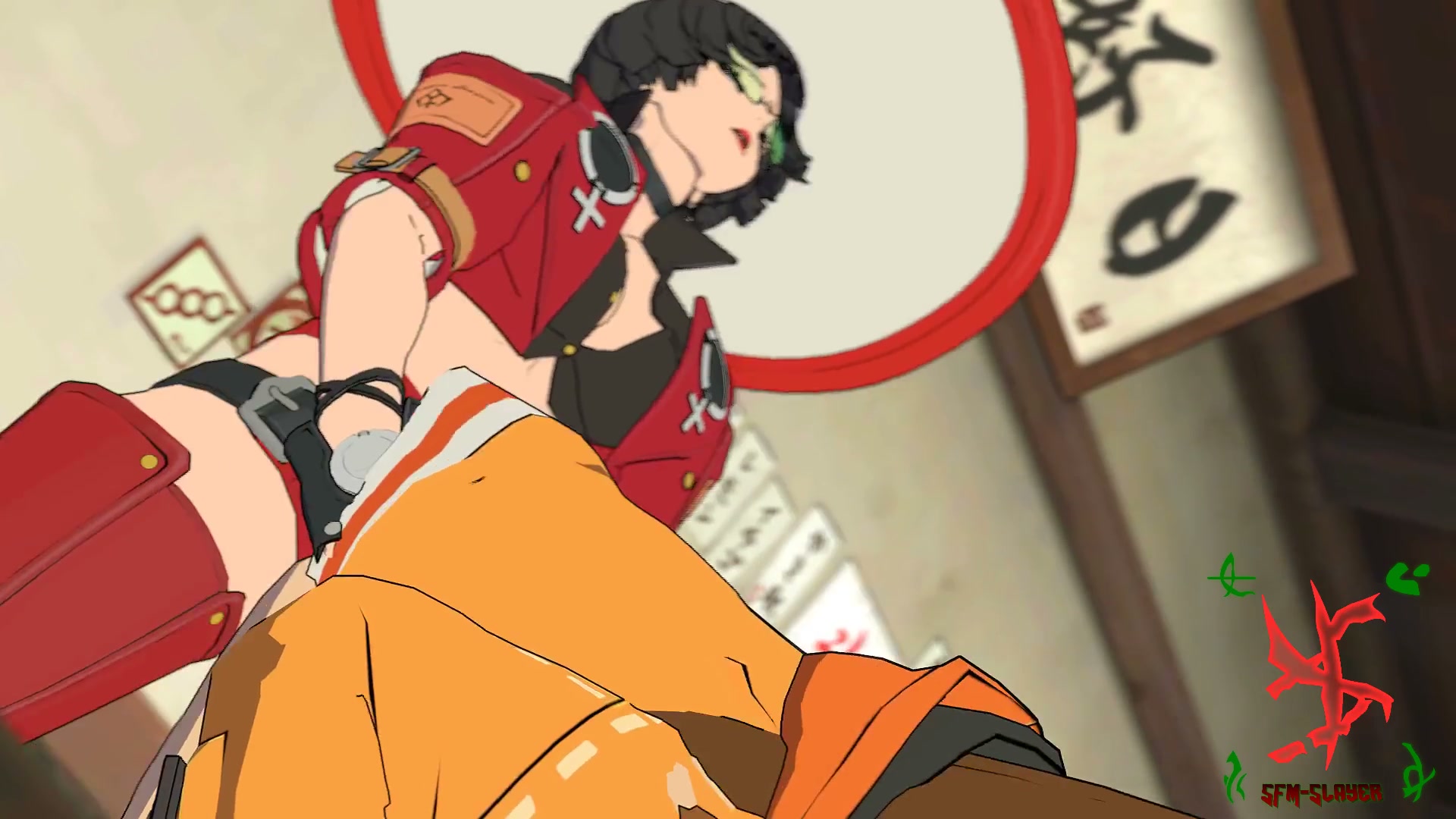 Ramlethal e i-no futa tentáculos eróticos con bridget y may