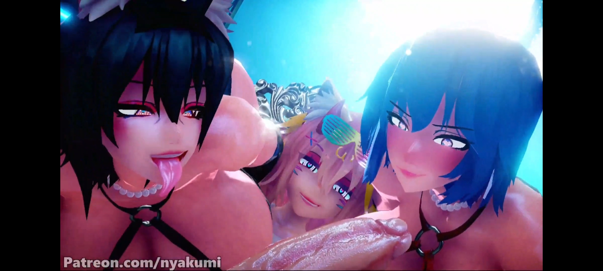 Pmv schubsen-klatsch – frech schulmädchen tentakel futanari ecchi