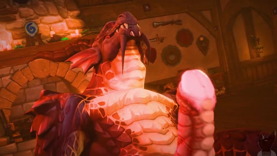 футанари-школьница с оральным вором и щупальцами