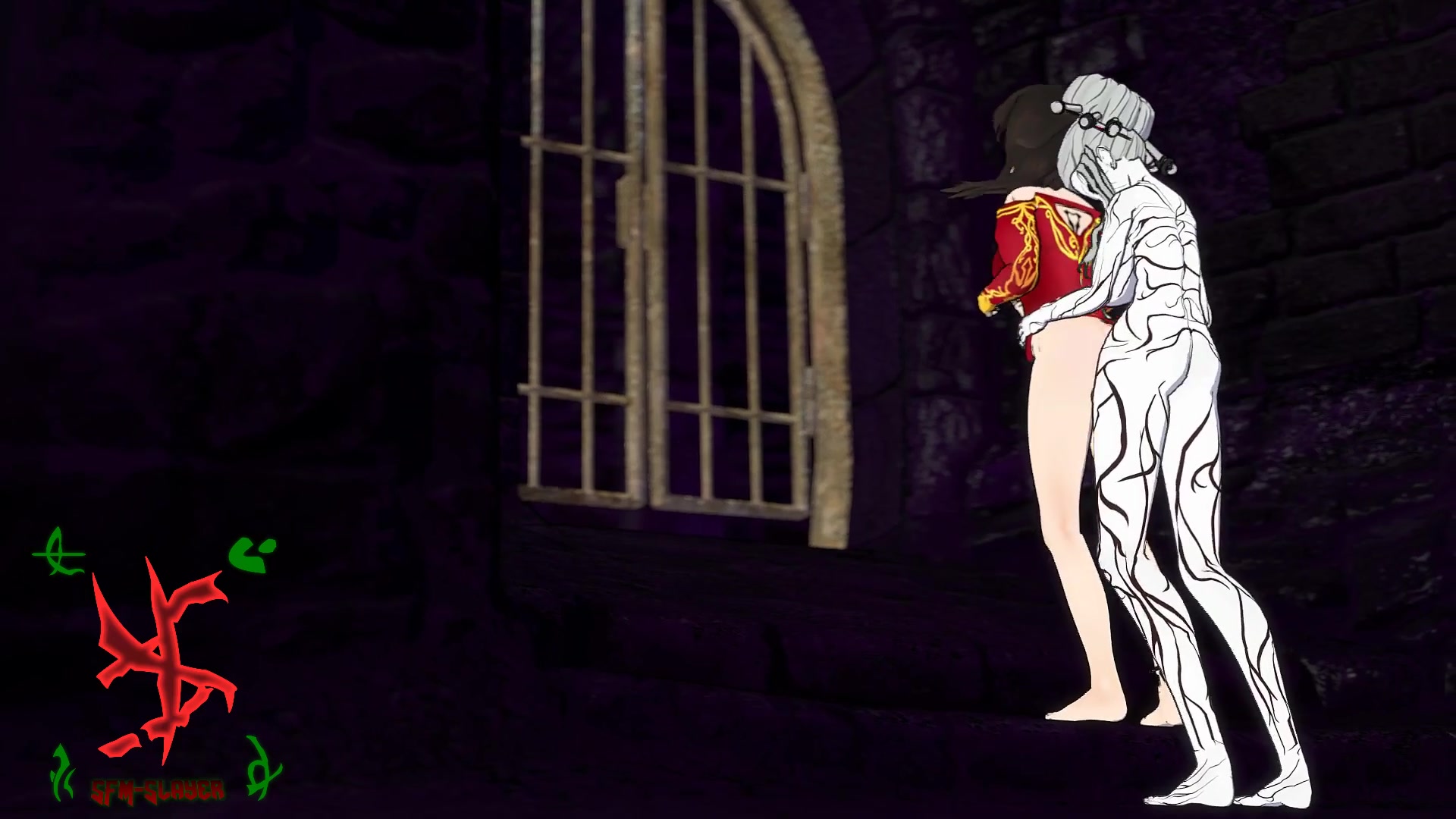 Cinder & salem sexo anal intenso [sfm-slayer]