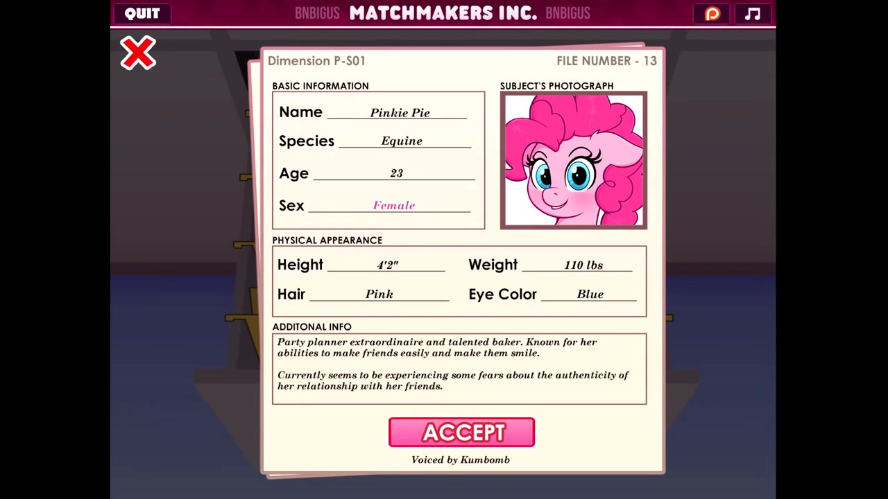 मैचमेकर इंक पिंकी पाई अध्याय 13