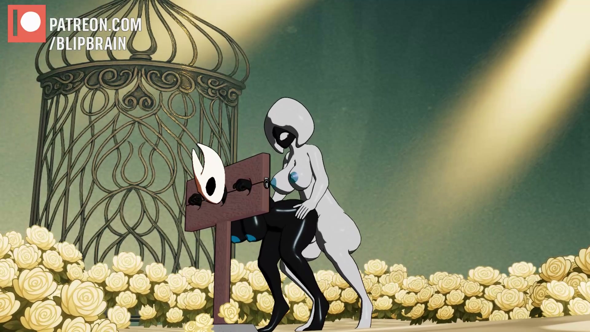 ёбля тентаклями в оковах для кружевного шмеля