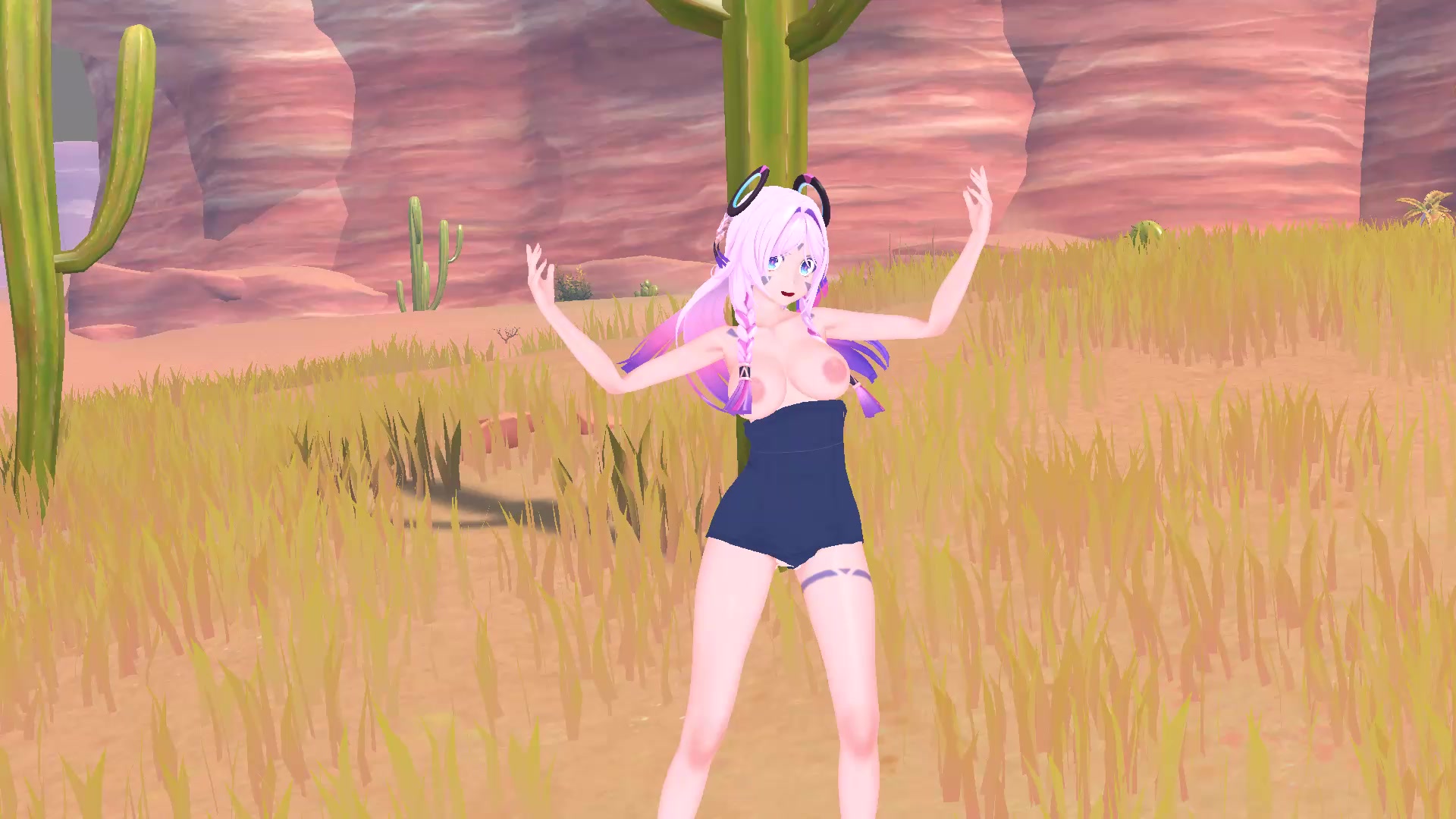 ммд ситлали купальник футанари щупальце эччи