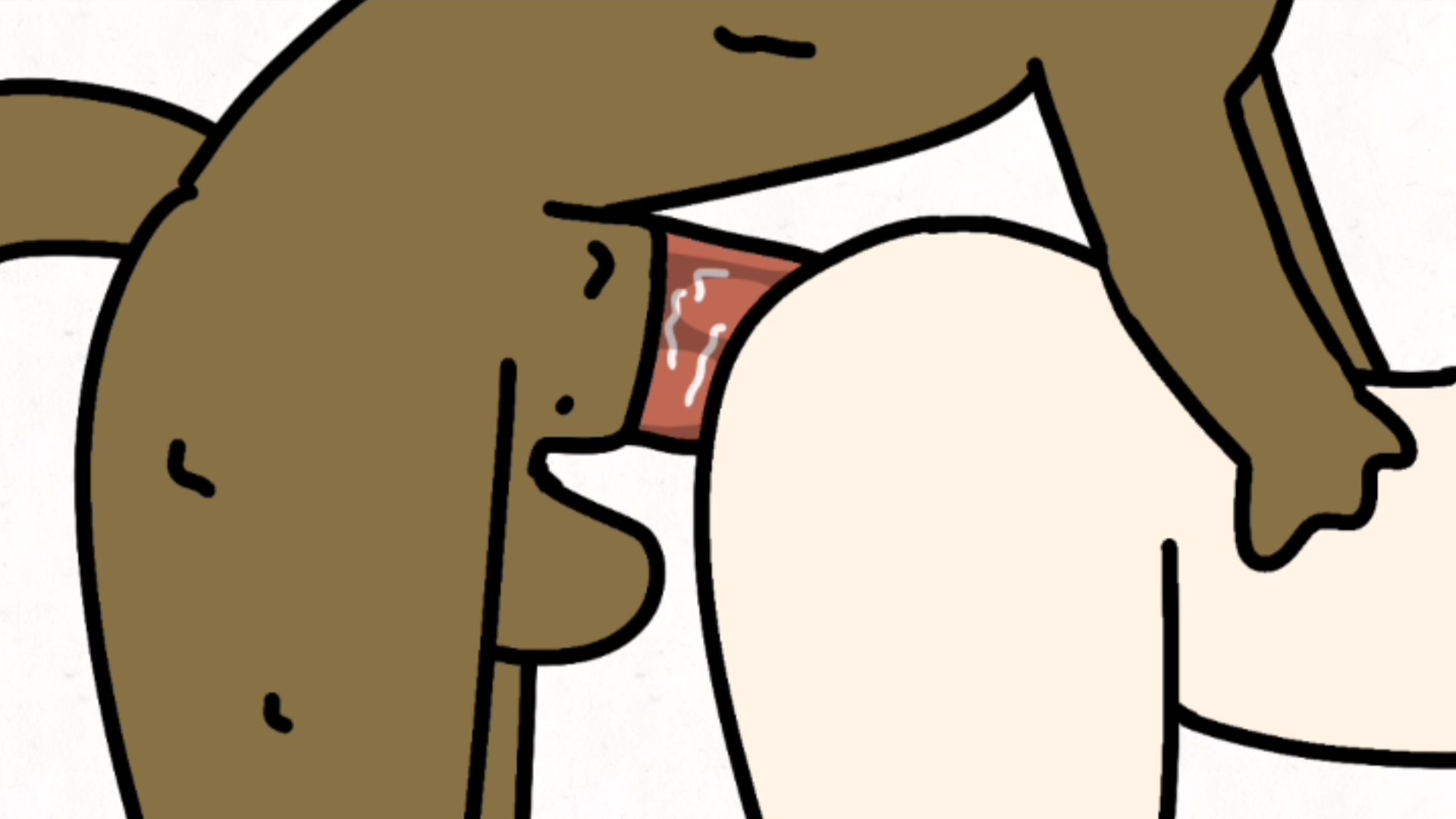 坏狗狗的背入式性爱