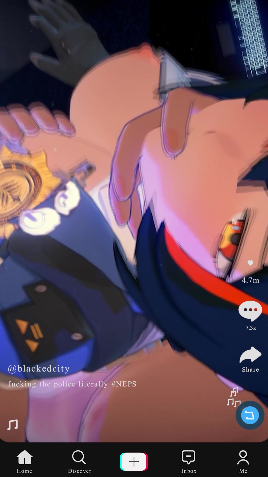 Tiktok atrapa a zhu yuan en orgía futanari de tentáculos erótica