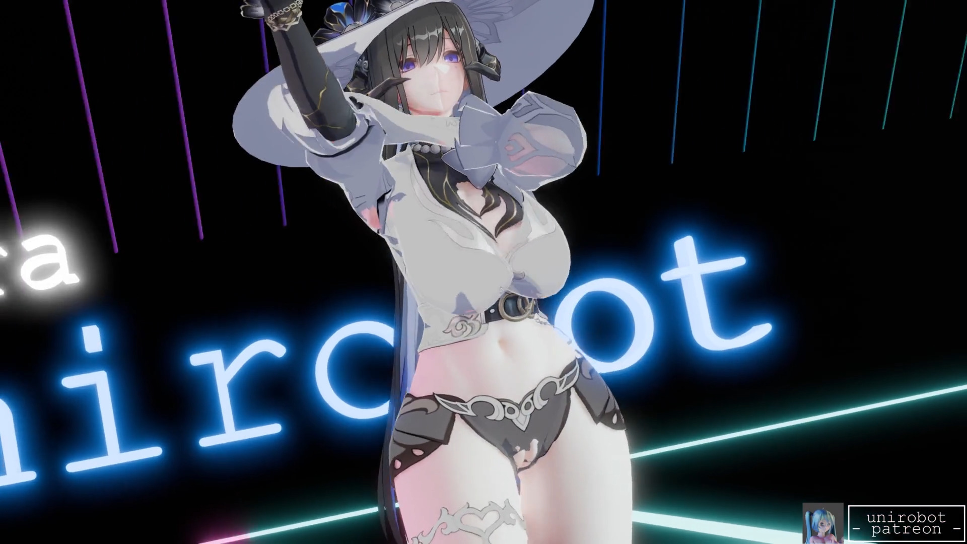 Hsr dália: conquista de colegial futanari com tentáculos