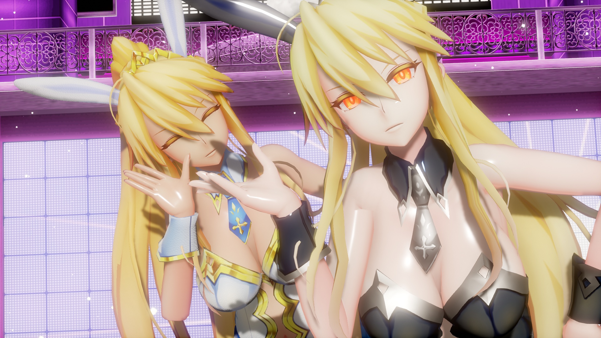 Fate mmd артория правительница альтер поцелуй лиса