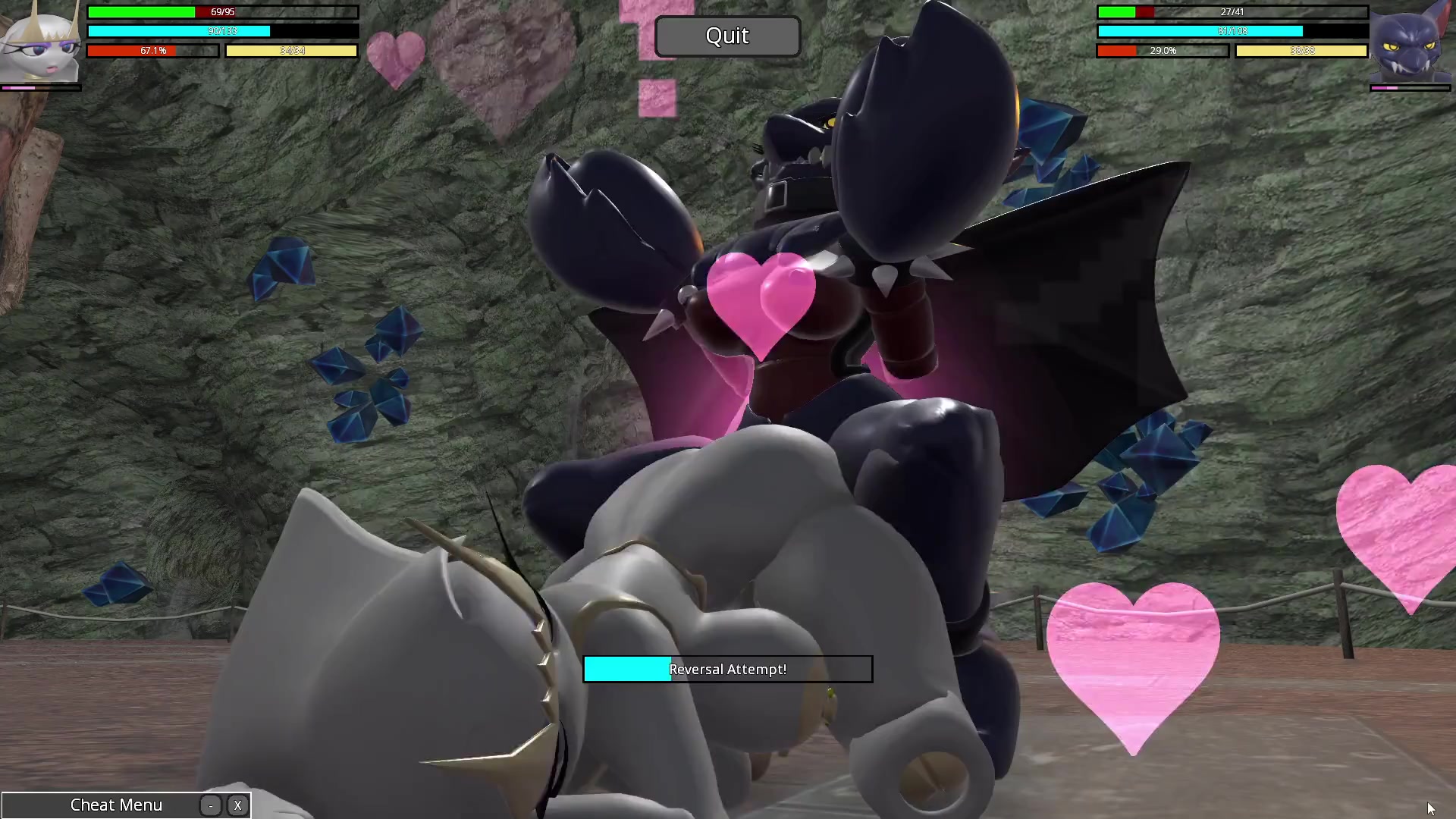 покемон фута феромоза против глискор герои хентай бой