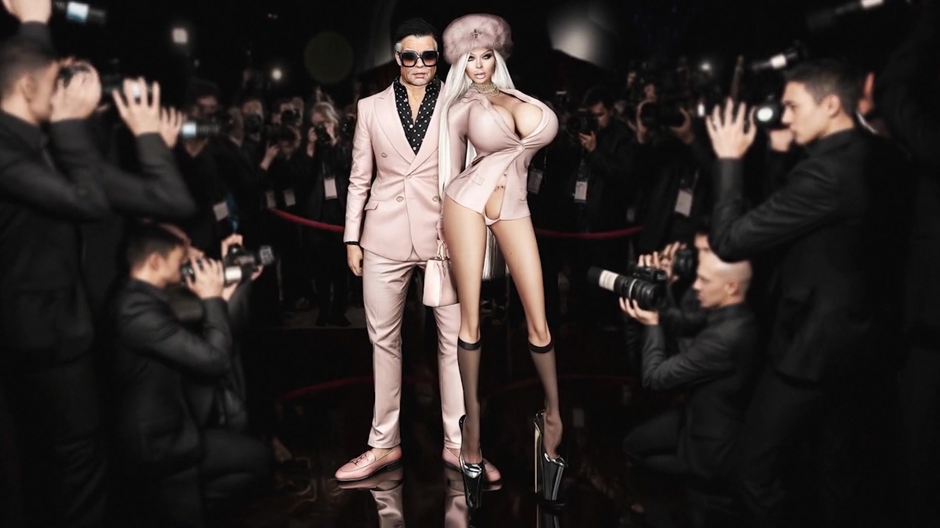 Luxuriöse futanari-schulmädchen-tentakel-ecchi