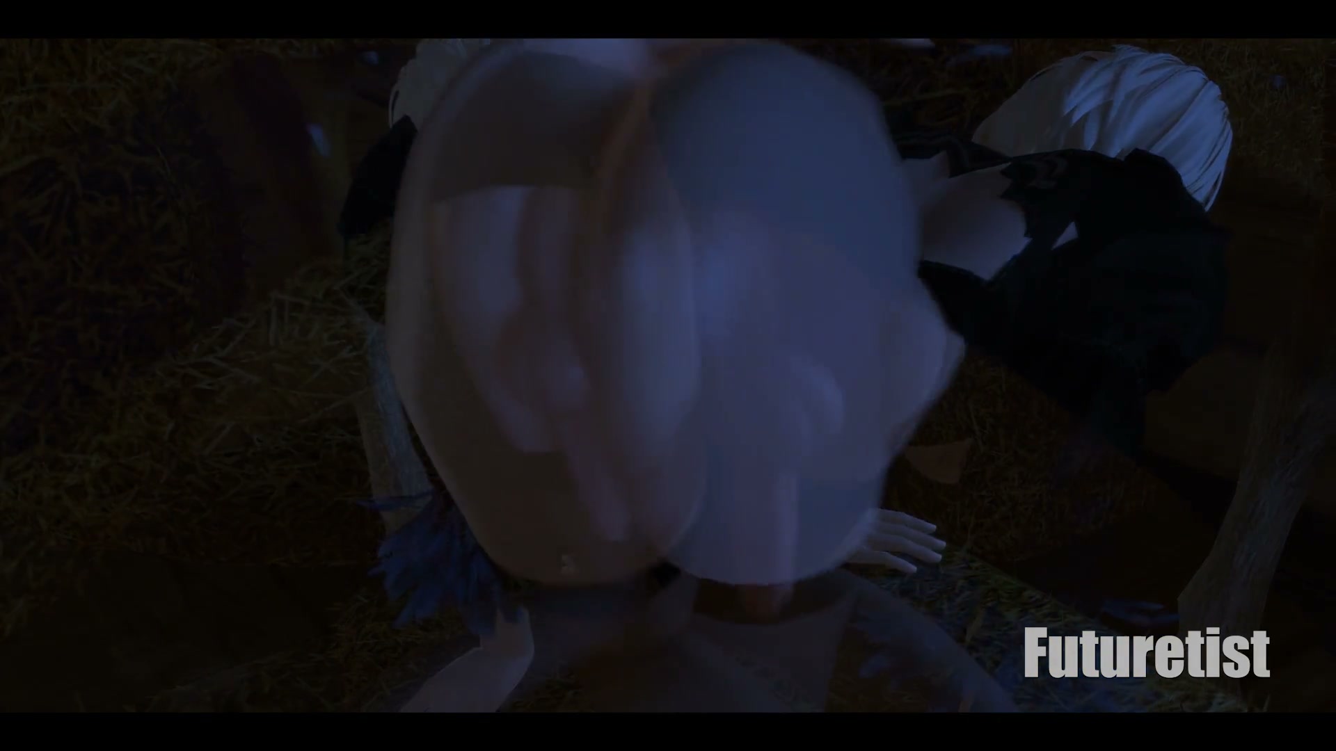 Futa-2b reitet anal auf pferdeschwanz