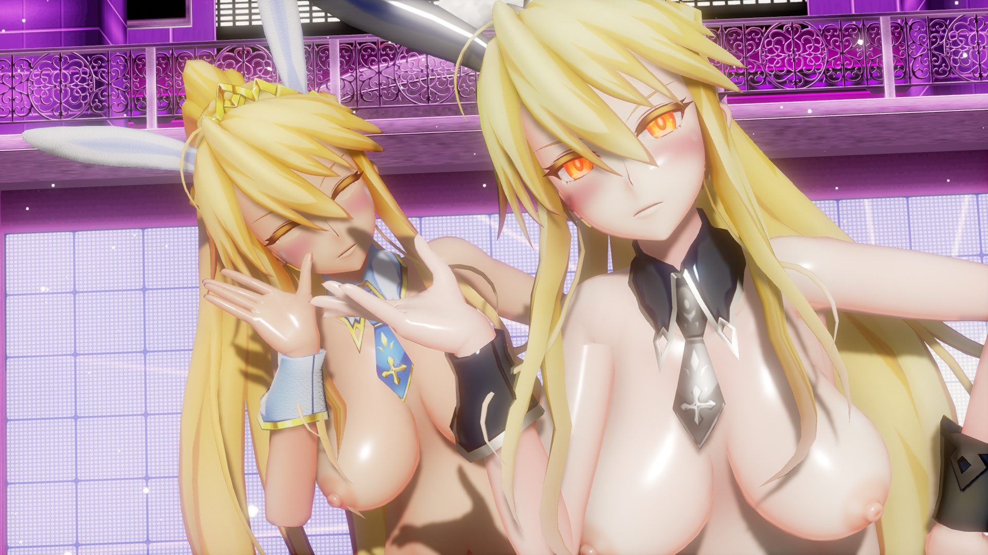 судьба mmd артория правитель альтер поцелуй лиса дополнение