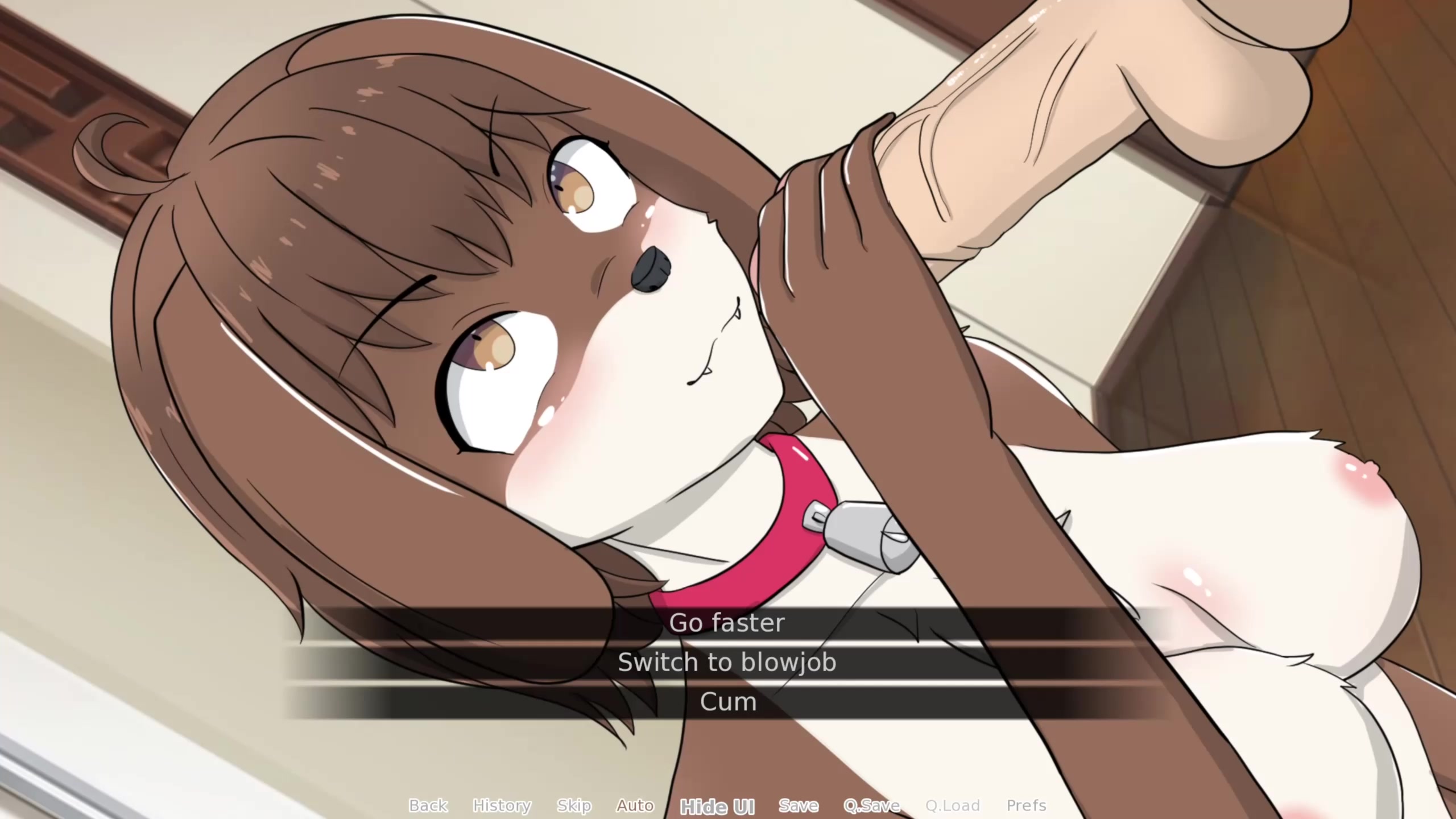 Furry haustier hund yiff hentai action