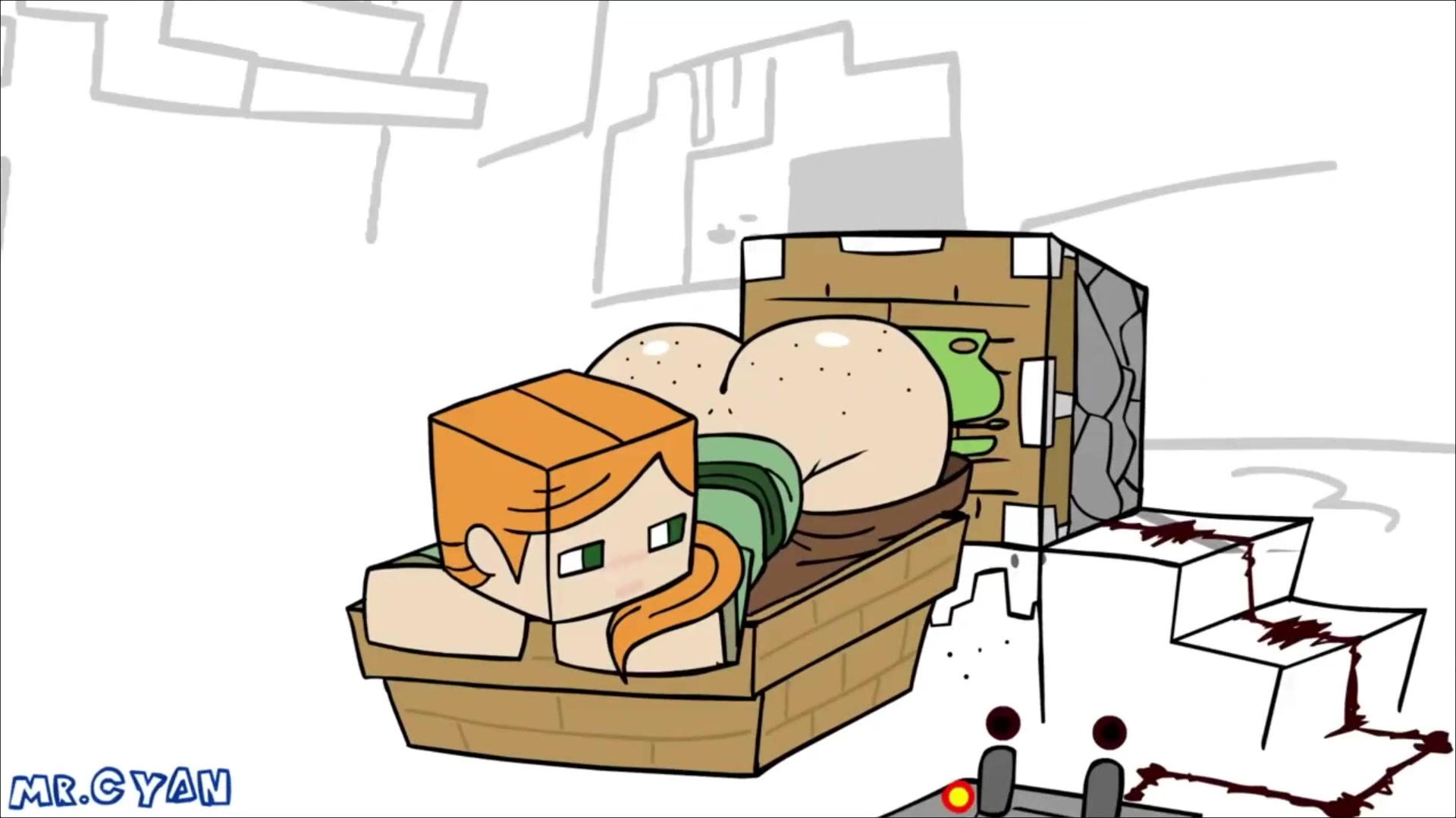 Alex’ tentakel-futa-spaß in minecraft