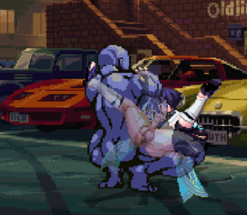 Combate mugen gay: kuromaru vs el errante scaramouche