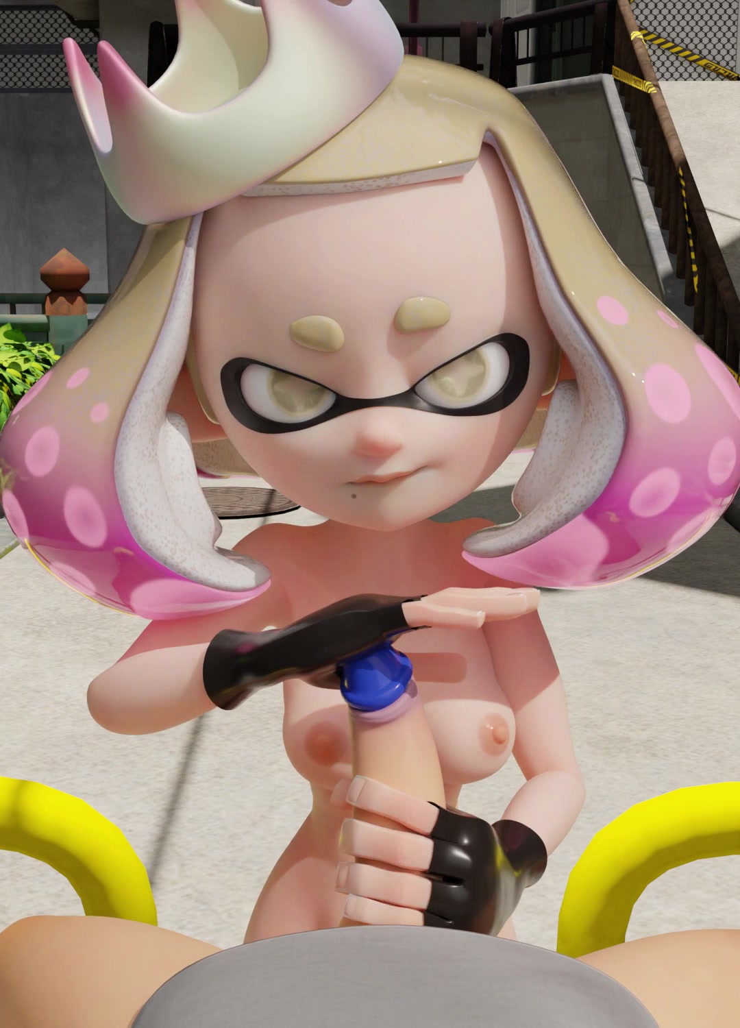 жемчужная футанари школьница щупальца этти хэндджоб