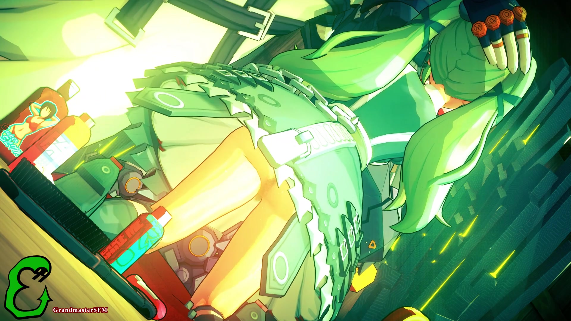 Polished to perfection → perfectly polished ecchi scene