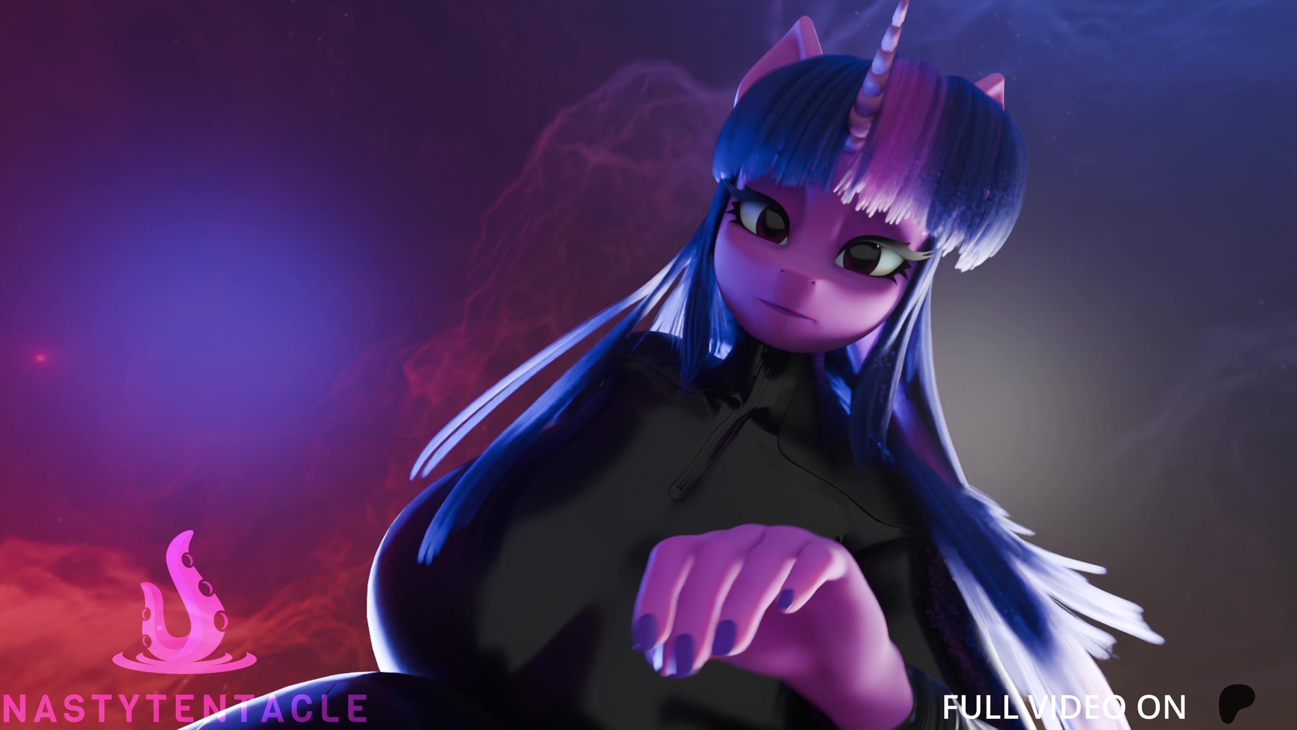 Gros poney futanari tentacules écchi