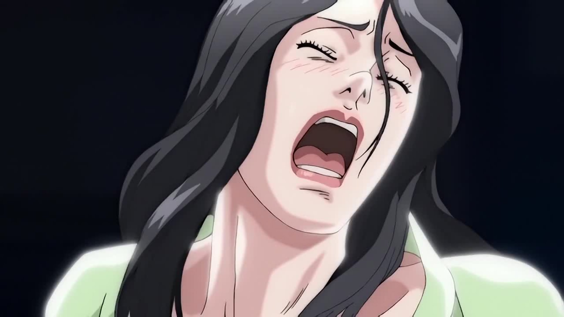 Milf amarrada e espionada em hentai hard