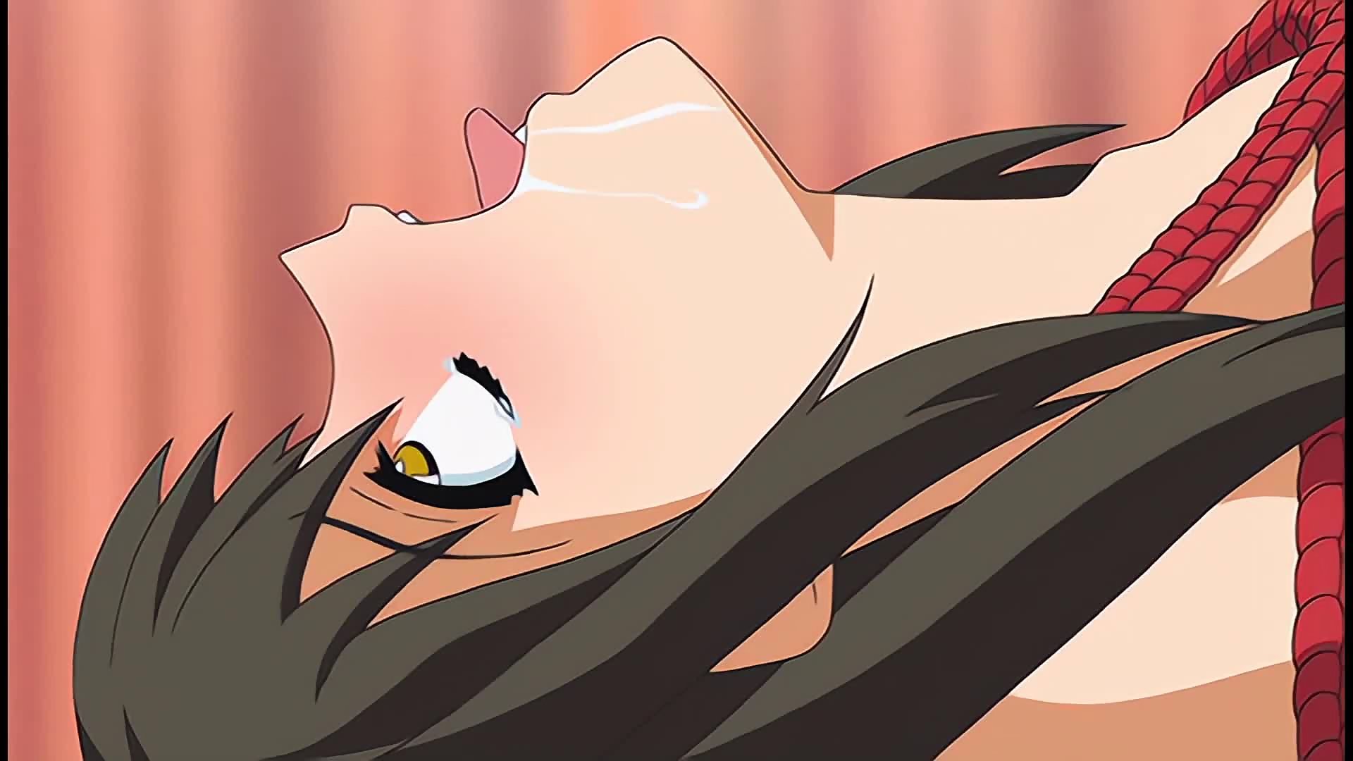 義理の息子に縛られて激しく犯されるヘンタイ義母