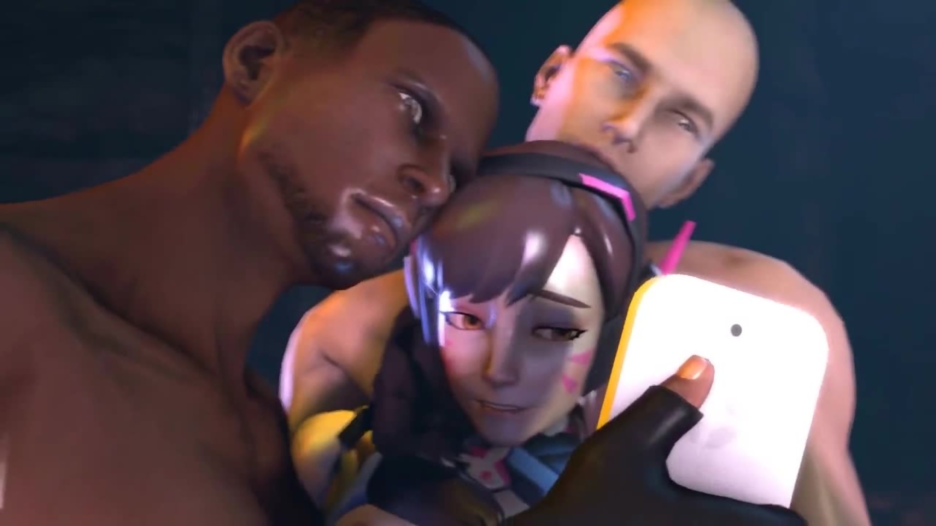 D.va estuprada por roadhog e sua equipe – deusa do e-sport cai