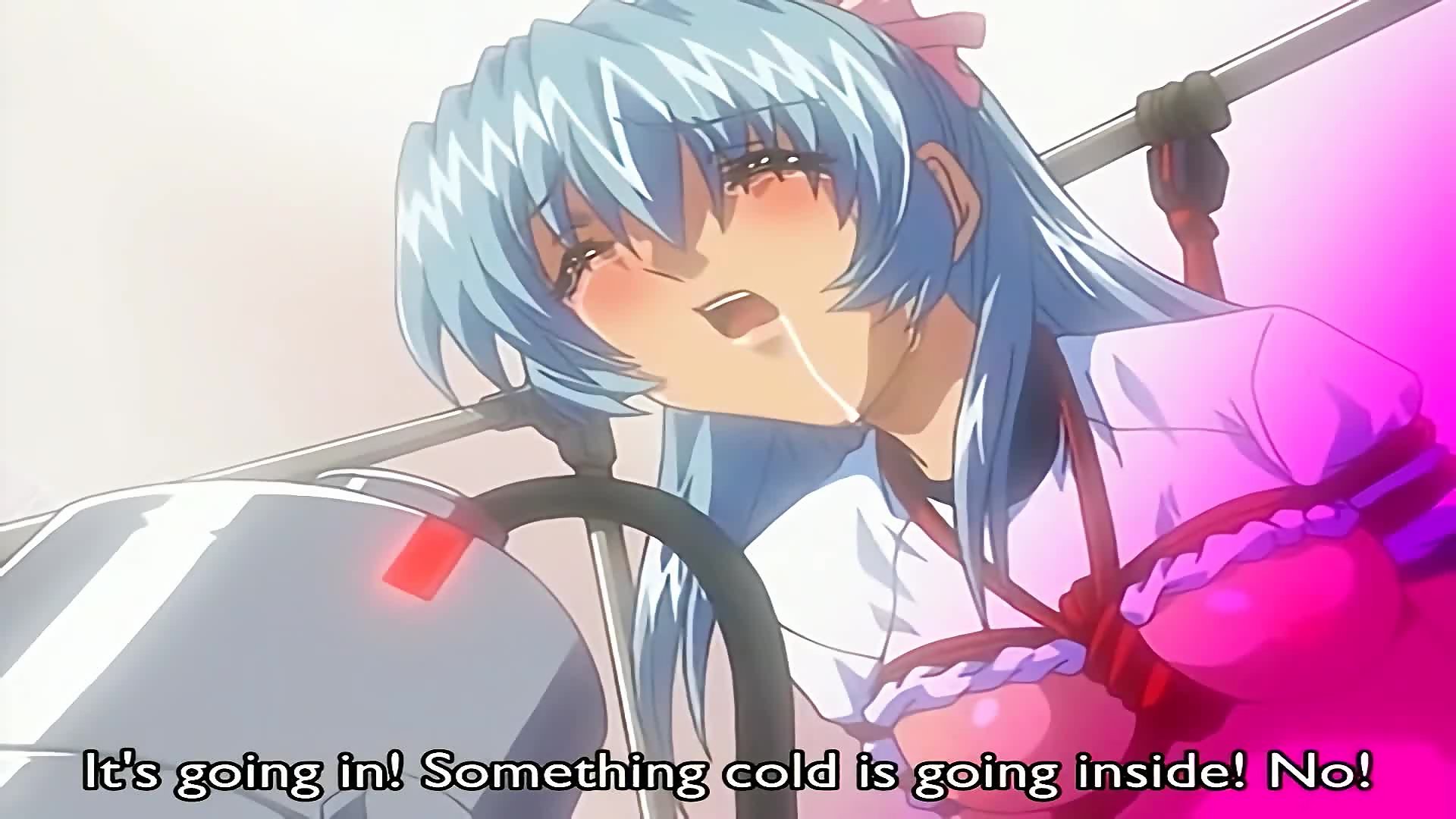 Hentai schoolgirl tied and toyed by sadistic guy