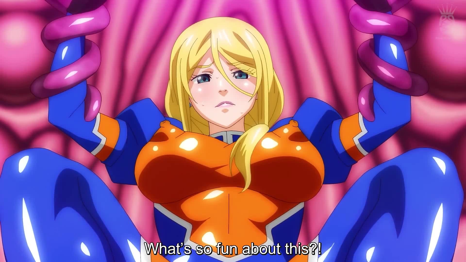 Double penetration tentacles ravish busty adventurer