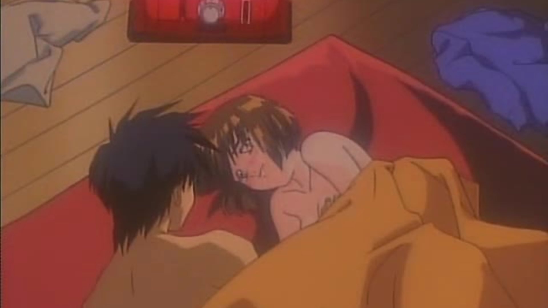 مراهقة هنتاي رومانسية وسينباي جنس لطيف