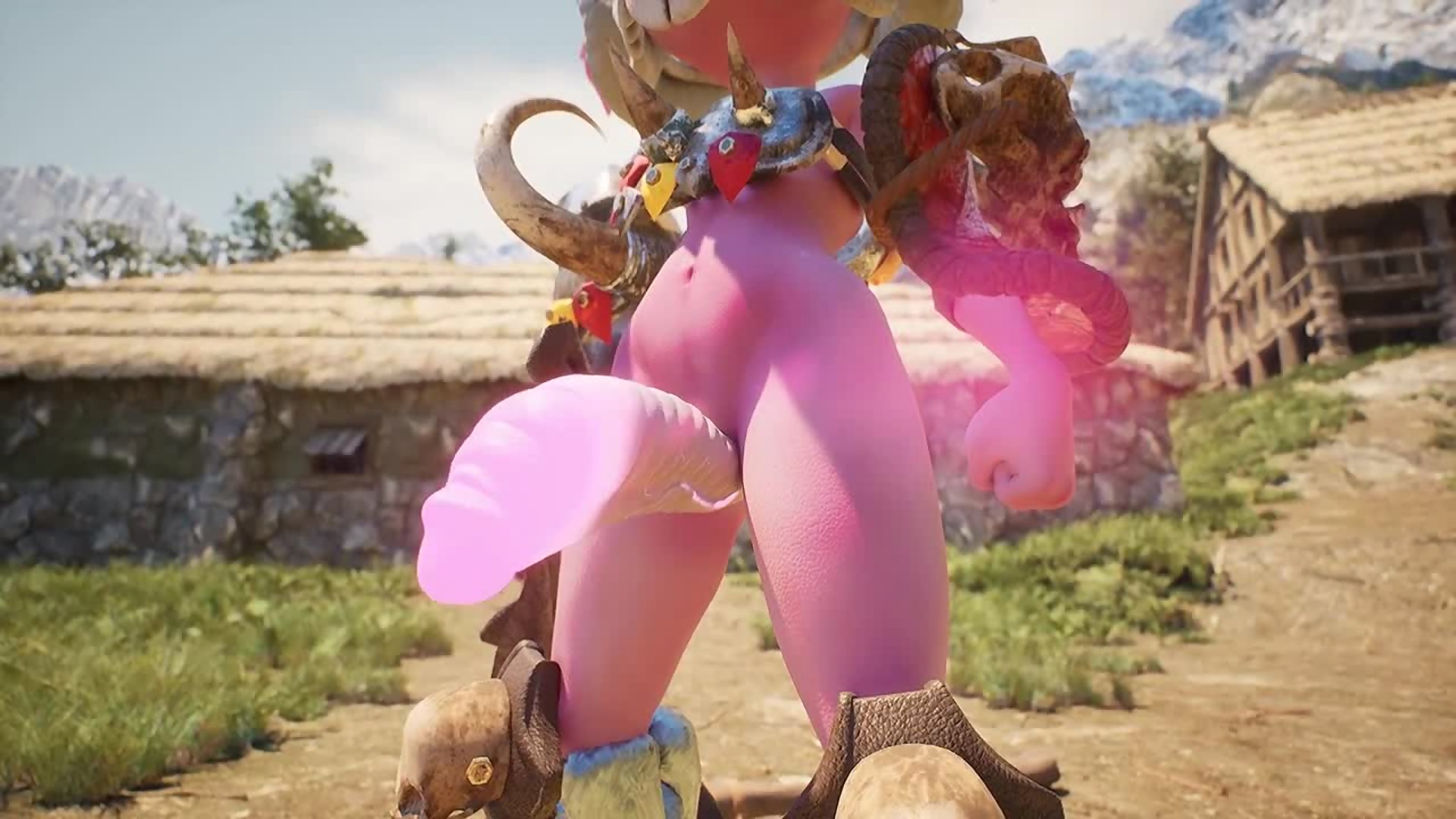 عبد الغوبلين يُعاقب بقضيب الشامان فوتاناري