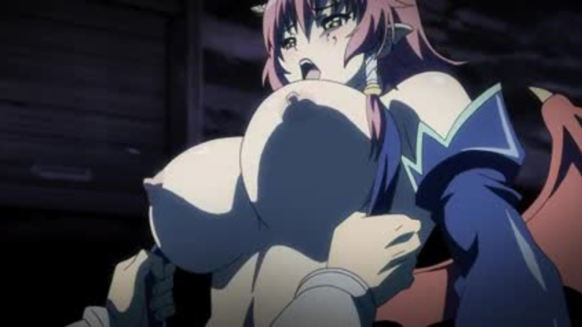 Busty succubus first orgasm from human cock