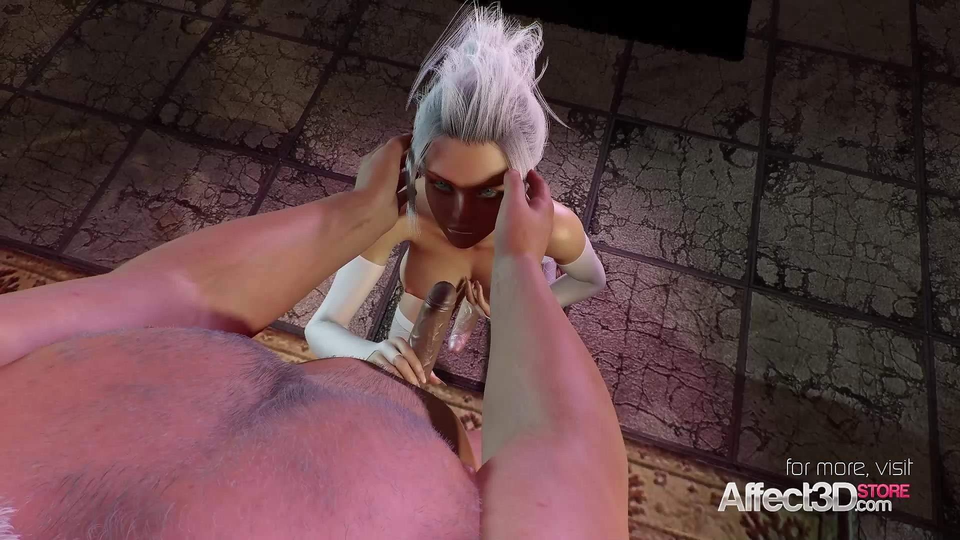 Nonne futanari sexy baise le prêtre violemment