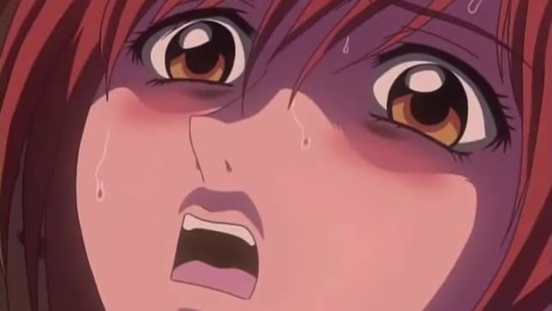 Gagged hentai girl gets doubled fucked by dildos