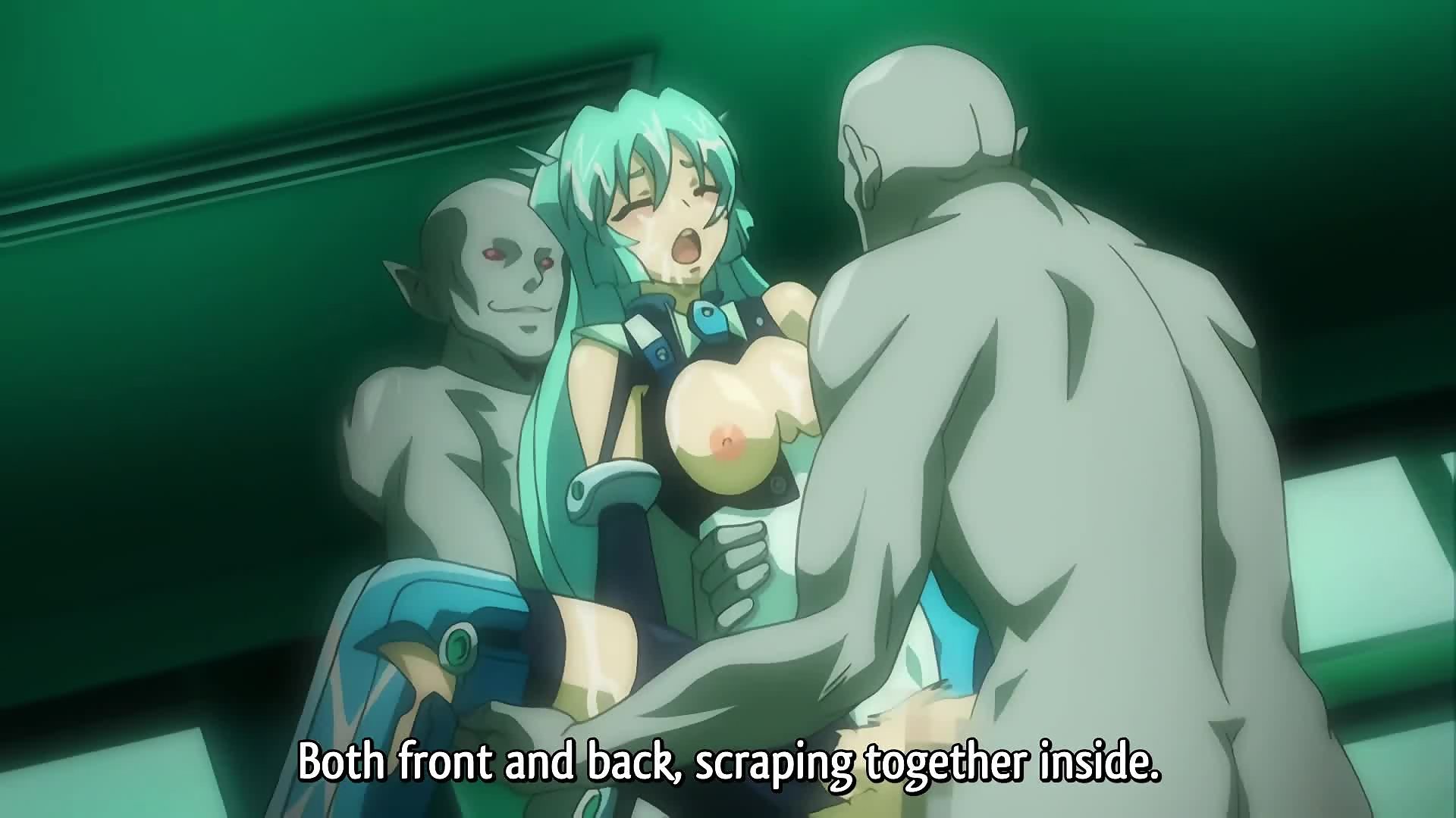 محاربة مراهقة مكسورة، مغتصبة بأعضاء شيطانية ضخمة