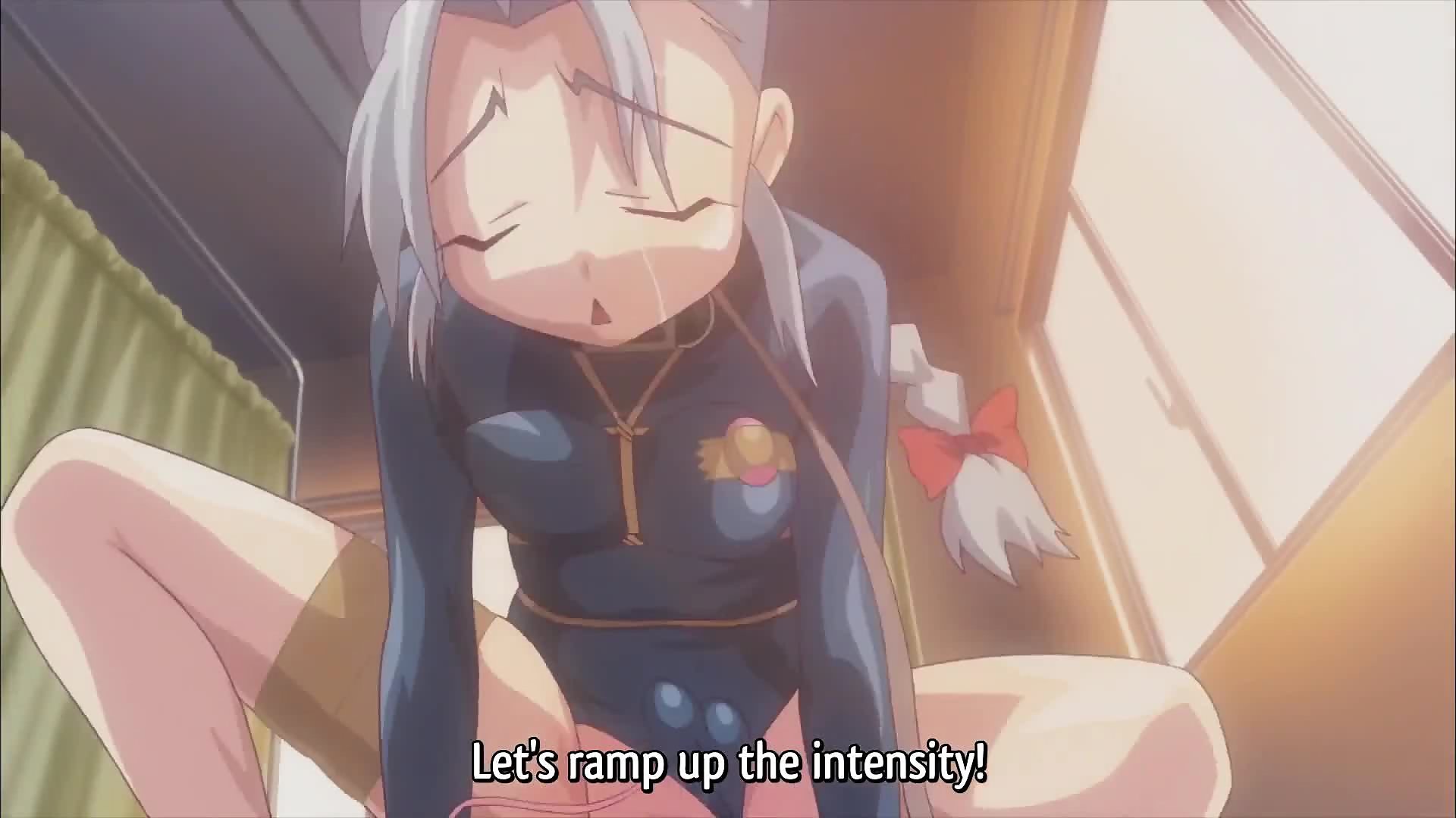 賭けに負けて縛られた変態少女が激しく犯される