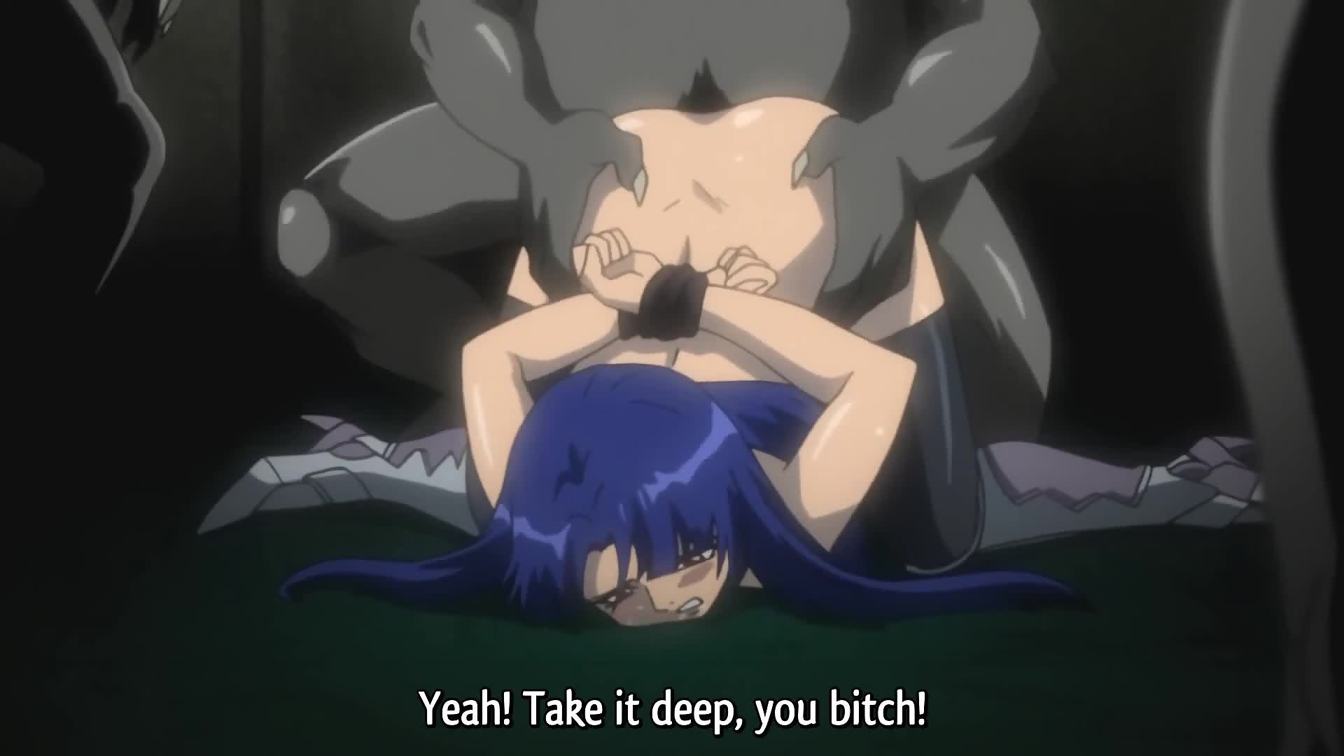 Busty hell knight ingrid gangbanged by rough ogres