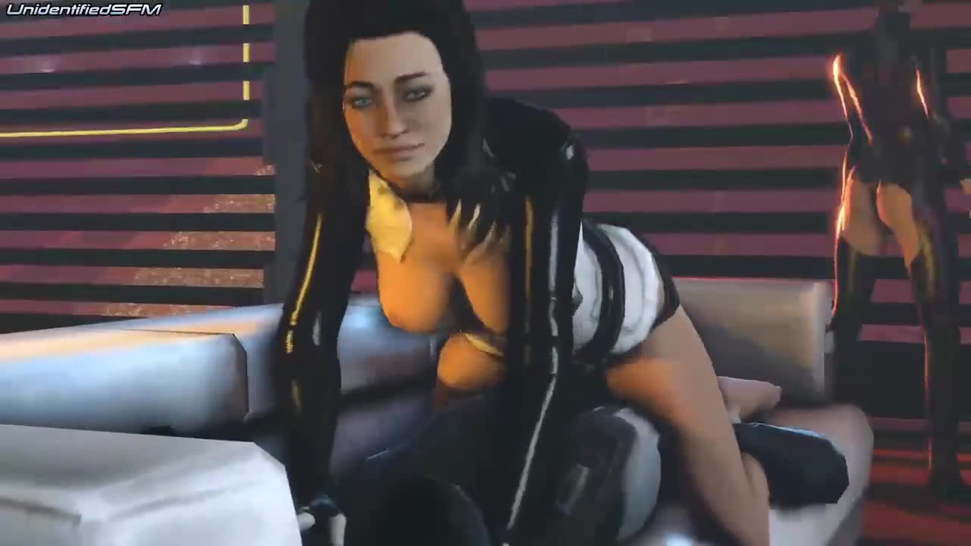 Orgia safada das garotas de mass effect na cidadela