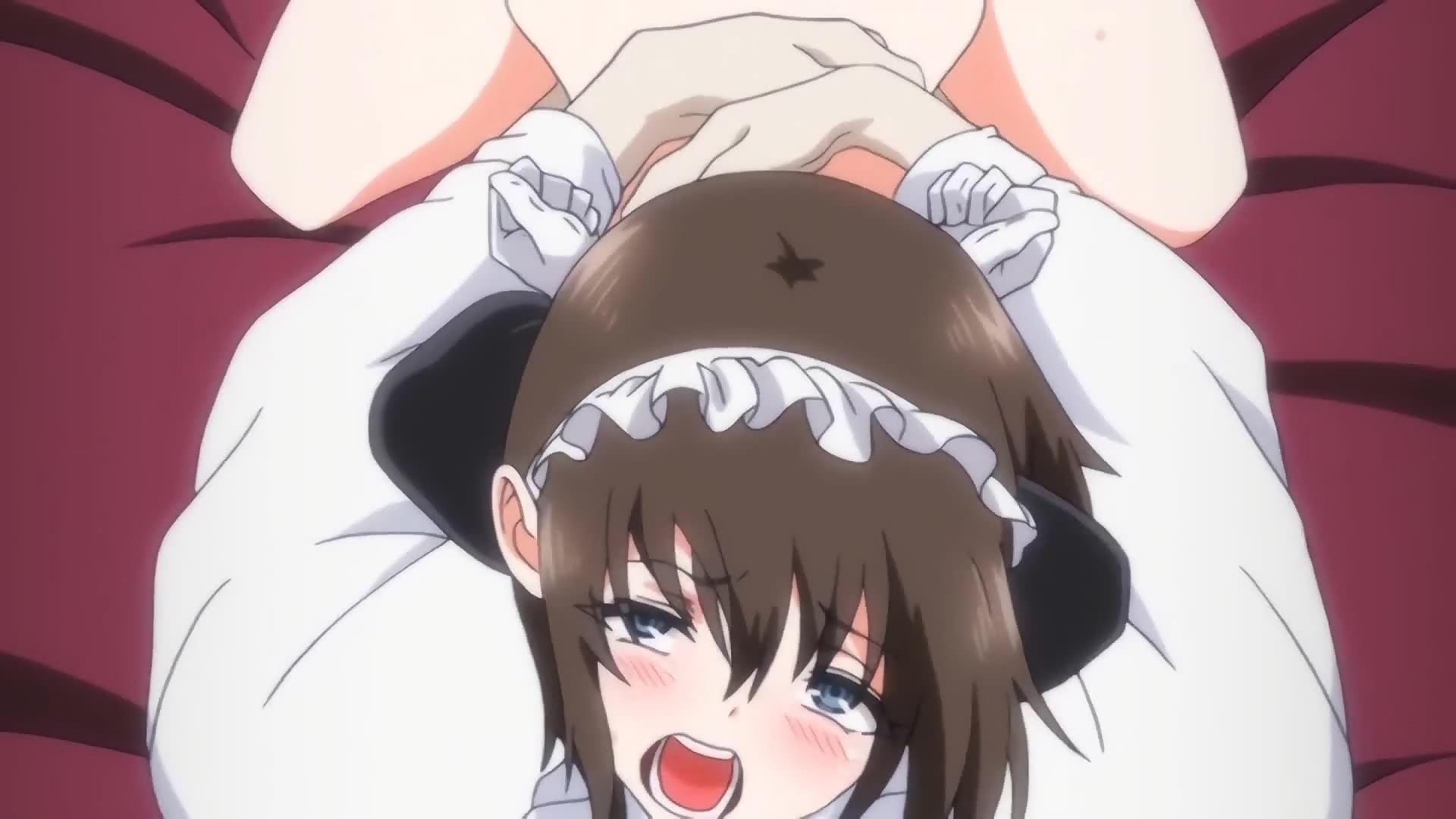 Die zofe erhält intensives training als hentai-sklavin