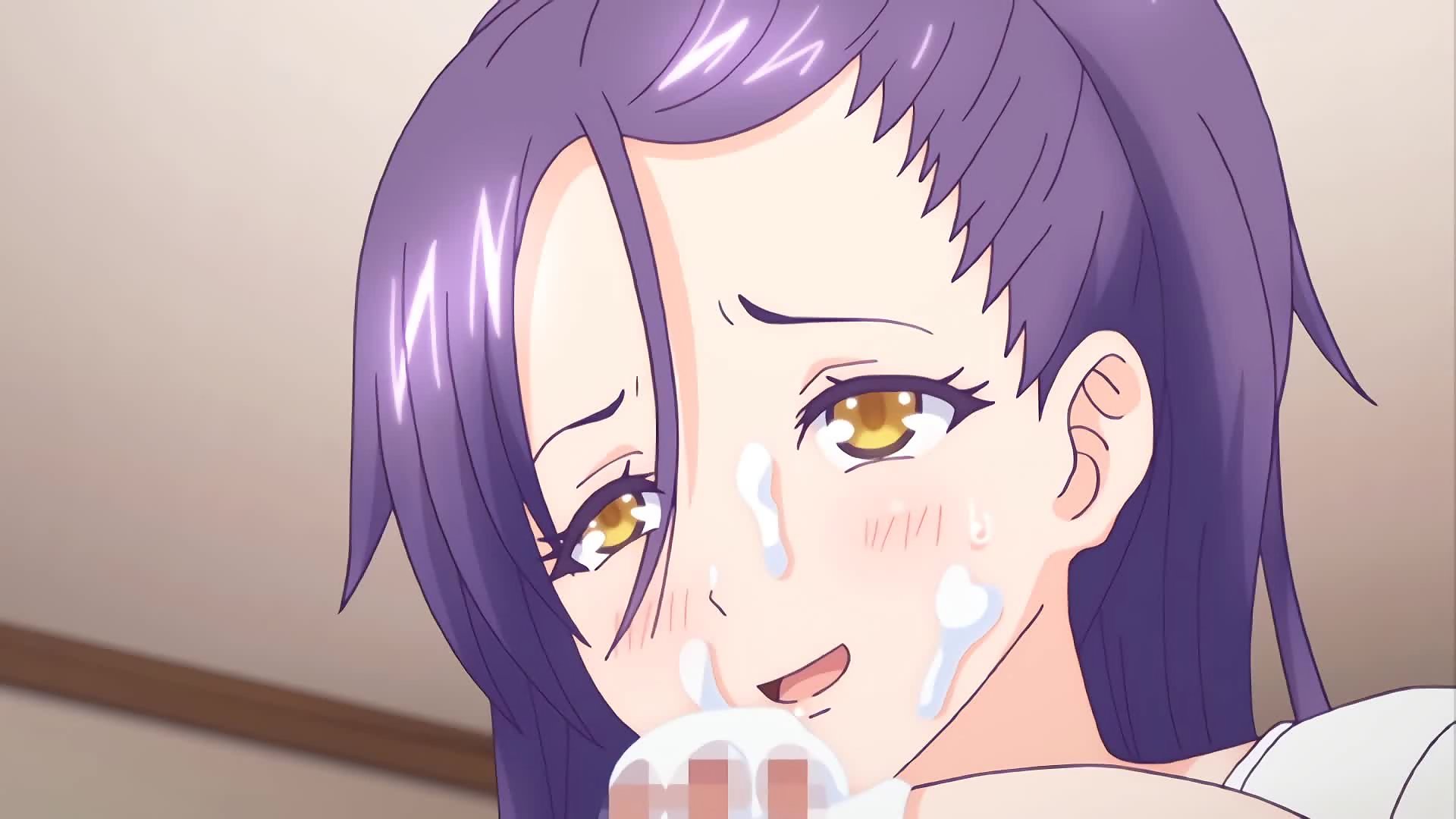 Busty cheating office lady loves anal hentai