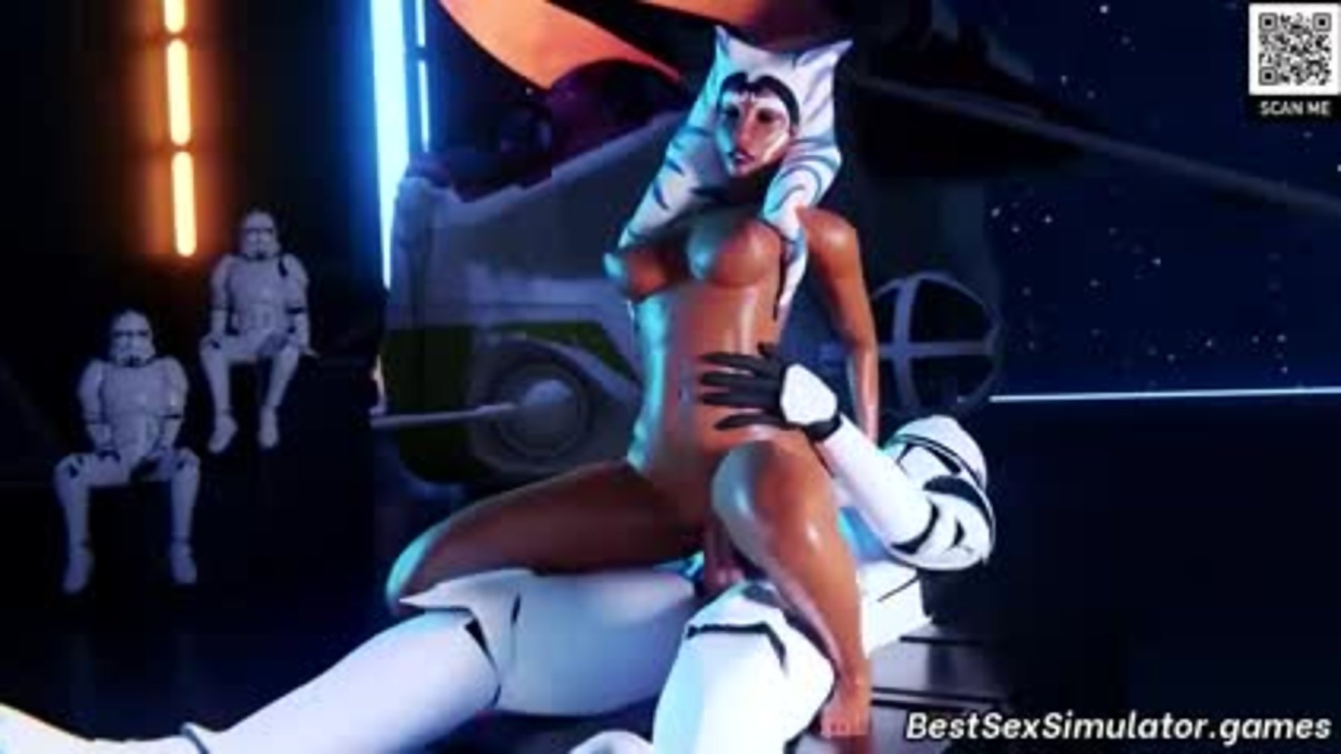 Storm troopers gangbang rey & ahsoka - 3d compilation