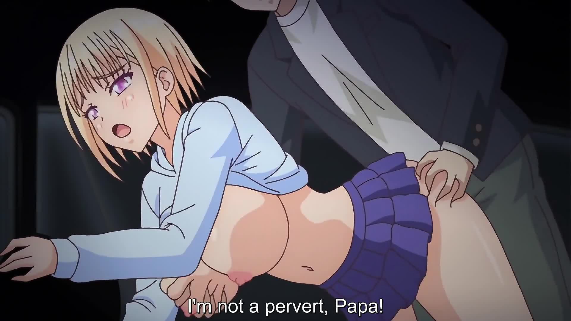 Busty hentai babe’s sweat-tease ends in hard anal